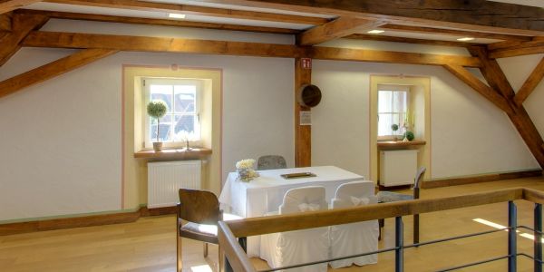 Trauzimmer in der Zehntscheuer Linkenheim